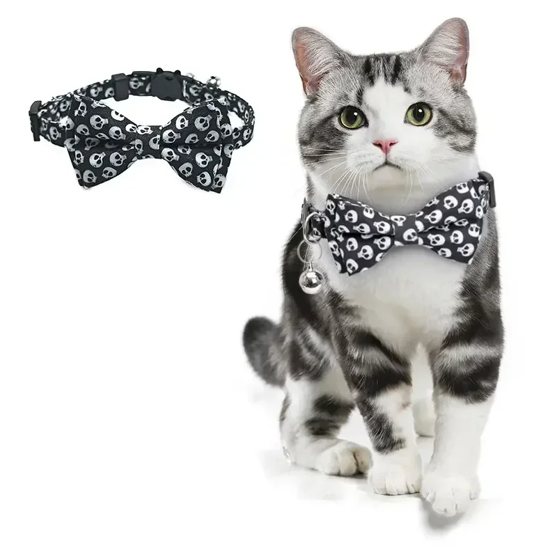 Halloween Pet Bow Bell Collars Cute Collars With Ringing Bell Multicolor Adjustable Pet Dressing Tool Cats Costumes Accessories
Halloween Pet Bow Bell Collars Cute Collars With Ringing Bell Multicolor Adjustable Pet Dressing Tool Cats Costumes Accessories