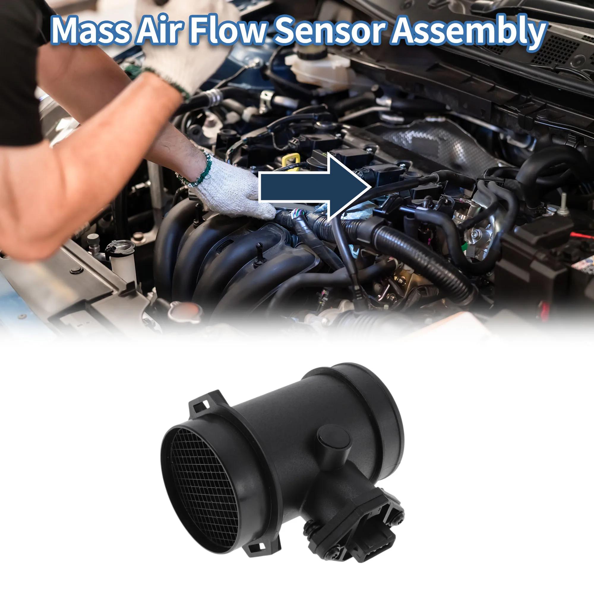 UXCELL Mass Air Flow Sensor Assembly No.MHK100360 for Land Rover for Range Rover
UXCELL Mass Air Flow Sensor Assembly No.MHK100360 for Land Rover for Range Rover