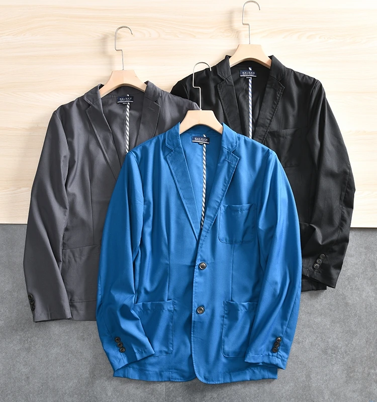 Men's Casual Slim Fit Pure Color Two Button Suit Jacket Spring Youth Fashion Long Sleeve Standard Length Regular Season Wear
Men's Casual Slim Fit Pure Color Two Button Suit Jacket Spring Youth Fashion Long Sleeve Standard Length Regular Season Wear