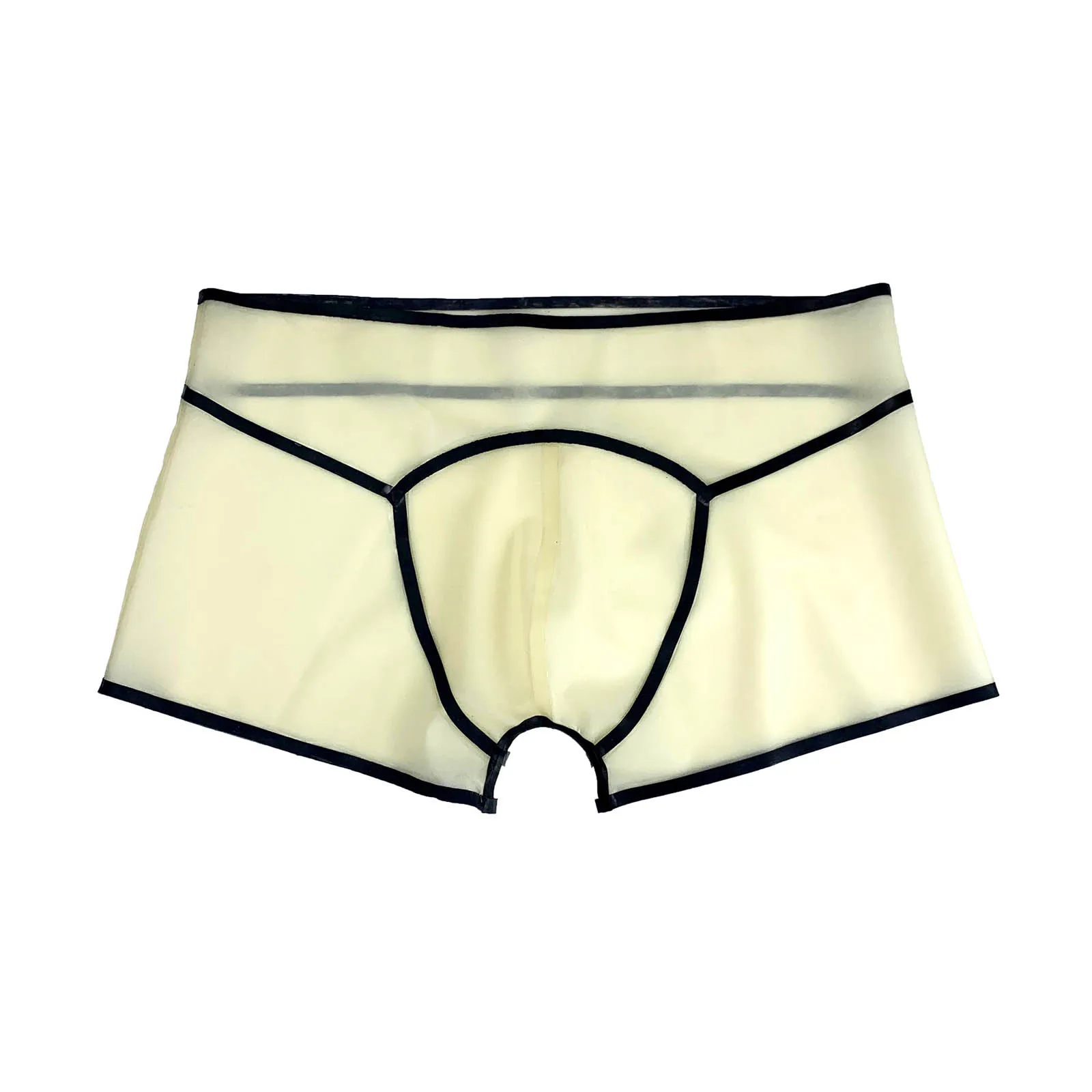 MONNIK Boxer Shorts Fashion Men Latex Briefs Panties Shorts Transparent Underwear Tight Underpants for Party Bodysuit
MONNIK Boxer Shorts Fashion Men Latex Briefs Panties Shorts Transparent Underwear Tight Underpants for Party Bodysuit