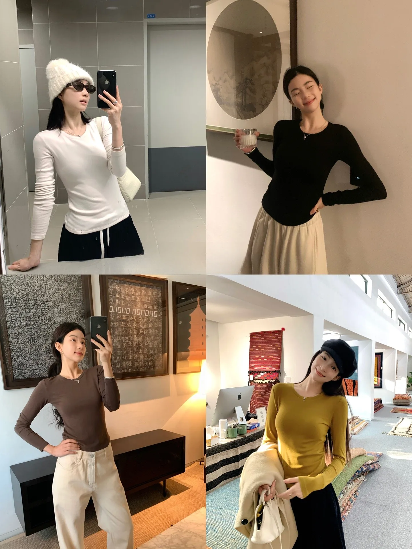 Женская облегающая футболка By7 с длинным рукавом, на флисовой подкладке, повседневная, с круглым вырезом, универсальная, эластичная
Женская облегающая футболка By7 с длинным рукавом, на флисовой подкладке, повседневная, с круглым вырезом, универсальная, эластичная