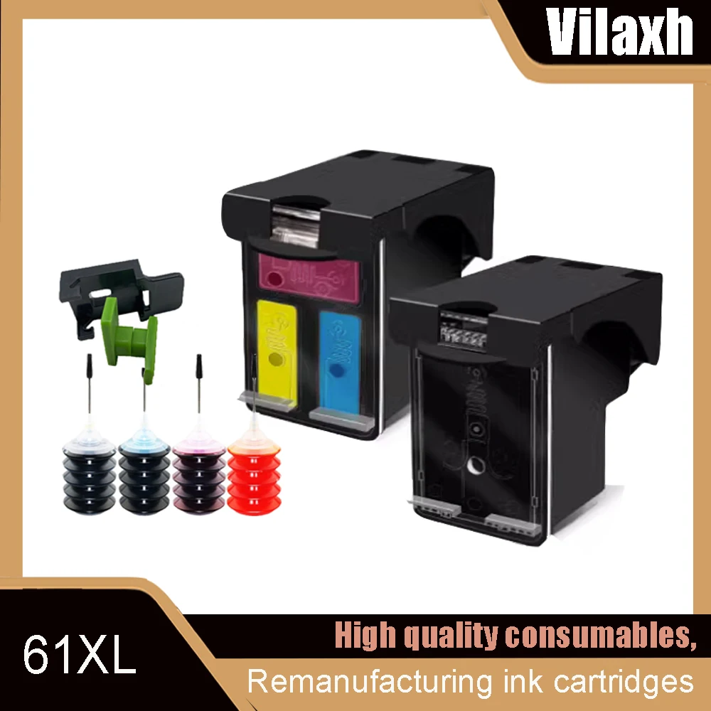 Совместимый картридж 61XL для принтера HP61 HP 61 XL Envy 4500 4502 5530 Deskjet 1050 2050 3050 3054 3000 1000
Совместимый картридж 61XL для принтера HP61 HP 61 XL Envy 4500 4502 5530 Deskjet 1050 2050 3050 3054 3000 1000