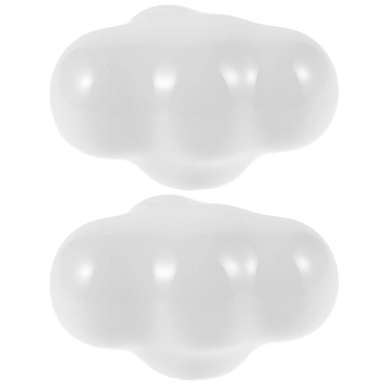 2Pcs Adorable Cloud Shape Drawer Knobs Ceramic Pull Handle for Cabinet Wardrobe Decorative Hardware White Creative Cabinet Knob
2Pcs Adorable Cloud Shape Drawer Knobs Ceramic Pull Handle for Cabinet Wardrobe Decorative Hardware White Creative Cabinet Knob