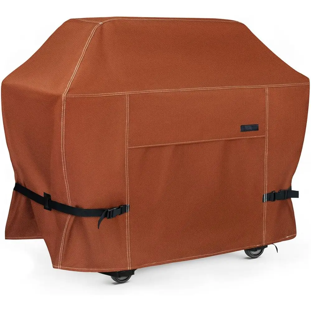60 Inch Waterproof Heavy-Duty Gas BBQ Cover for 3-4 Burner Grills, Brown
60 Inch Waterproof Heavy-Duty Gas BBQ Cover for 3-4 Burner Grills, Brown