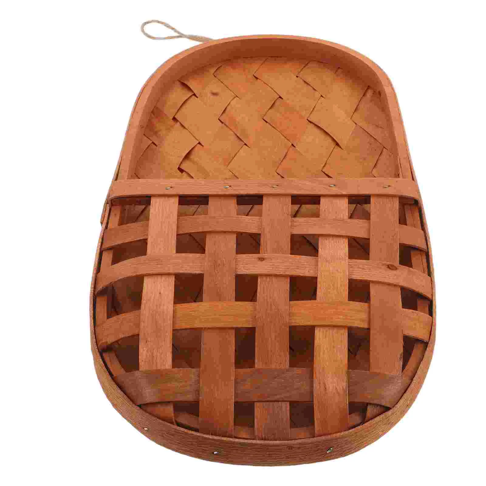 Wall-mounted Basket Rustic Flower Ornament Hanging Garden Hand Made Wooden Farmhouse Organizing
Wall-mounted Basket Rustic Flower Ornament Hanging Garden Hand Made Wooden Farmhouse Organizing