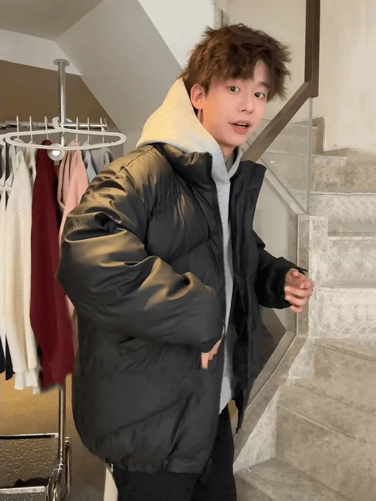 American Sle Bomber Jaet Men's Cotton Coat Autumn Winter ort Wide ape Bread Sle Outerwear Thi Warm Stand Collar C...
American Sle Bomber Jaet Men's Cotton Coat Autumn Winter ort Wide ape Bread Sle Outerwear Thi Warm Stand Collar C...