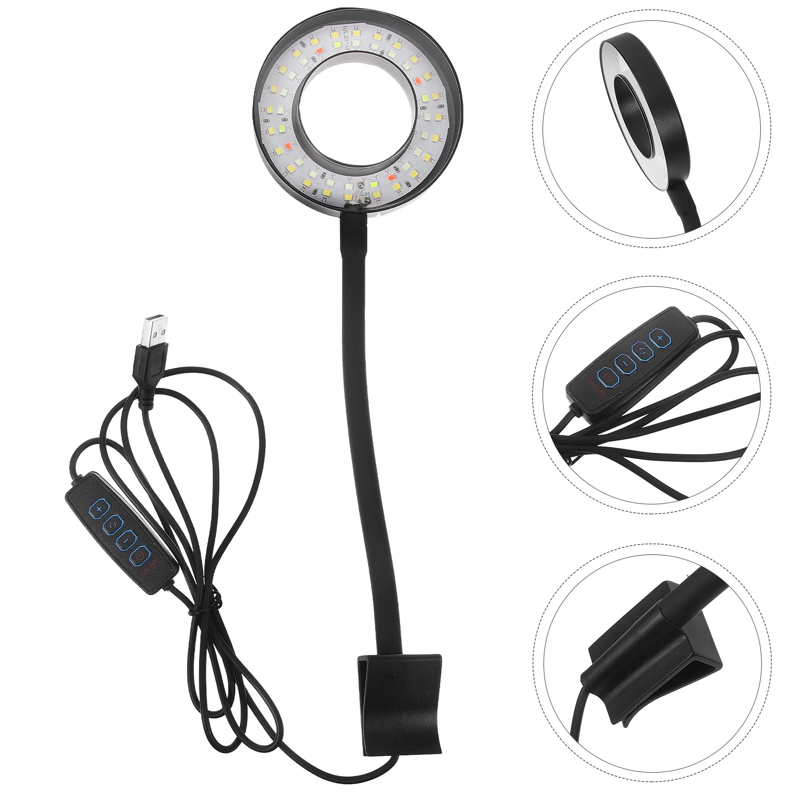 Led Aquarium Light For Fish Tank Clip-Type Lamp With Durable Plastic Design, Compact Marine Lighting Supply For Small Tanks
Led Aquarium Light For Fish Tank Clip-Type Lamp With Durable Plastic Design, Compact Marine Lighting Supply For Small Tanks