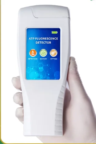ATP Fluorescence Detector Hotel Uses Bacteria Microbial Surface Cleanliness Tester
ATP Fluorescence Detector Hotel Uses Bacteria Microbial Surface Cleanliness Tester