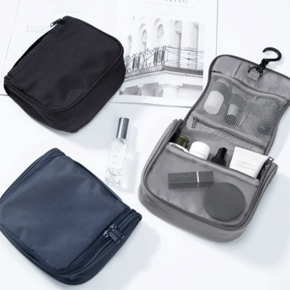 Foldable Travel Cosmetic Bag Large Capacity Waterproof Carabiner Folding Wash Bag Wet-Dry Compartments Portable Travel Wash Bag
Foldable Travel Cosmetic Bag Large Capacity Waterproof Carabiner Folding Wash Bag Wet-Dry Compartments Portable Travel Wash Bag
