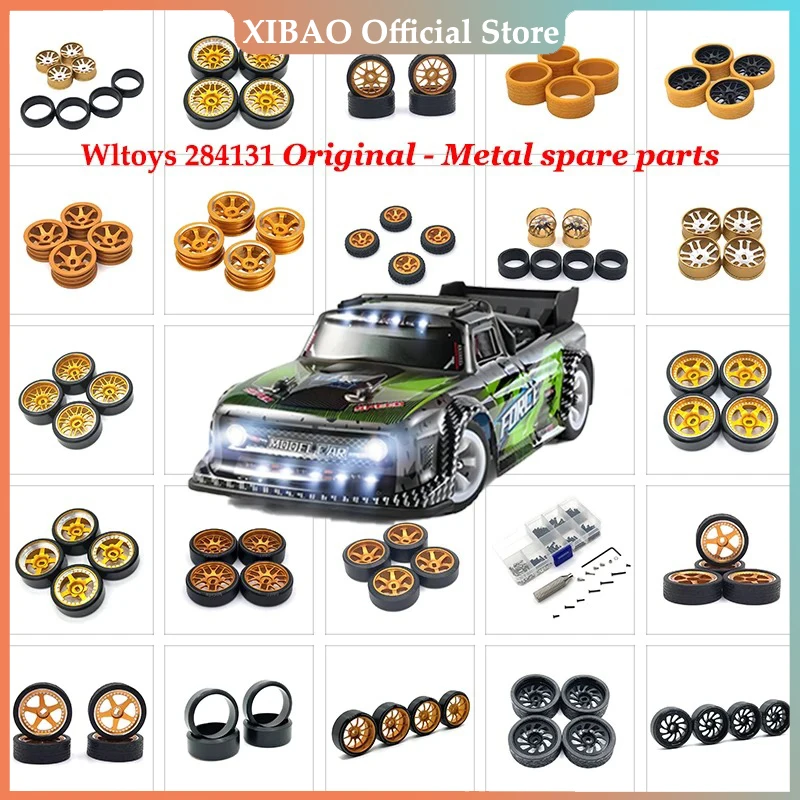 4Pcs Metal Beadlock Wheel Hub Wheel Rim and Rubber Tire for Wltoys 284131 K969 K979 K989 P929 1/28 RC Car Upgrade Parts Esc
4Pcs Metal Beadlock Wheel Hub Wheel Rim and Rubber Tire for Wltoys 284131 K969 K979 K989 P929 1/28 RC Car Upgrade Parts Esc