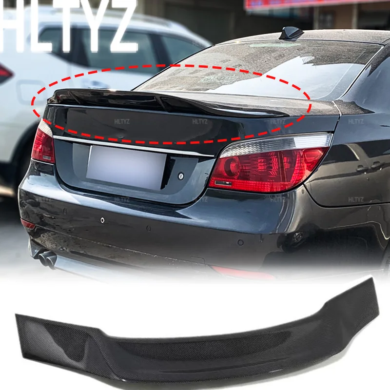 For 2005-2010 BMW 5 Series E60 520li 525li 523li trunk lid R style 100% carbon fiber/glossy black spoiler aerodynamic body kit
For 2005-2010 BMW 5 Series E60 520li 525li 523li trunk lid R style 100% carbon fiber/glossy black spoiler aerodynamic body kit