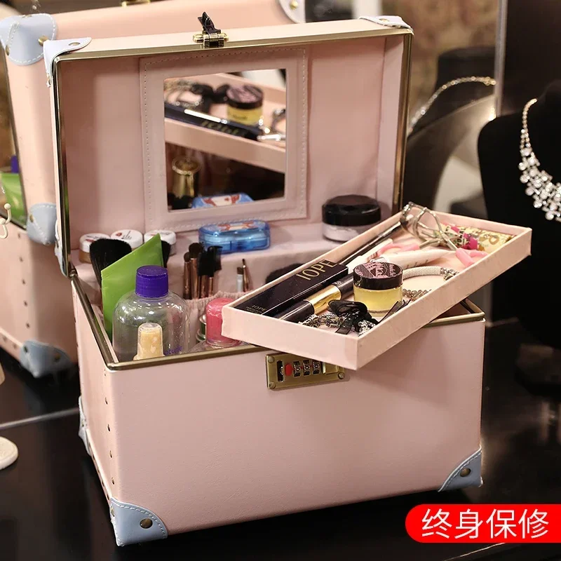 10 Inch Makeup Box Portable Storage Box Embroidery Toolbox Makeup Bag 27X19X19CM Vintage Cosmetics Storage Box Home Organization
10 Inch Makeup Box Portable Storage Box Embroidery Toolbox Makeup Bag 27X19X19CM Vintage Cosmetics Storage Box Home Organization