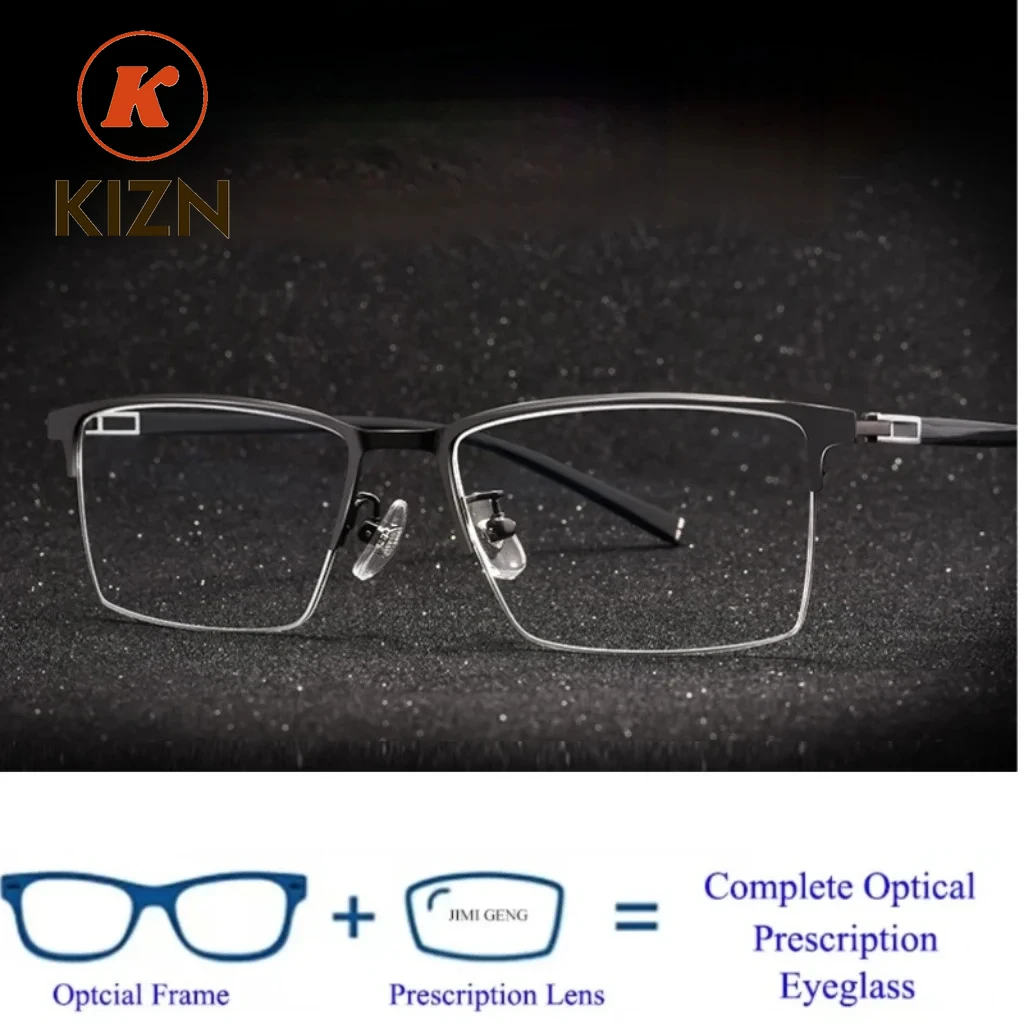 Men's High-end Business Half Frame Glasses, Color Changing And Anti Blue Light Prescription Glasses, Lightweight And Comfortable
Men's High-end Business Half Frame Glasses, Color Changing And Anti Blue Light Prescription Glasses, Lightweight And Comfortable