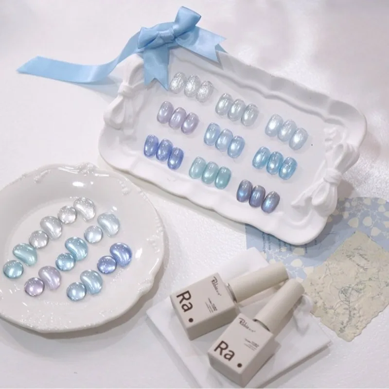 9 Colors Sky Blue Cat Magnetic Nail Gel Polish Whitening Sheer Satin Glass Bead UV LED Soak Off Painting Varnish Nail Art Deco
9 Colors Sky Blue Cat Magnetic Nail Gel Polish Whitening Sheer Satin Glass Bead UV LED Soak Off Painting Varnish Nail Art Deco