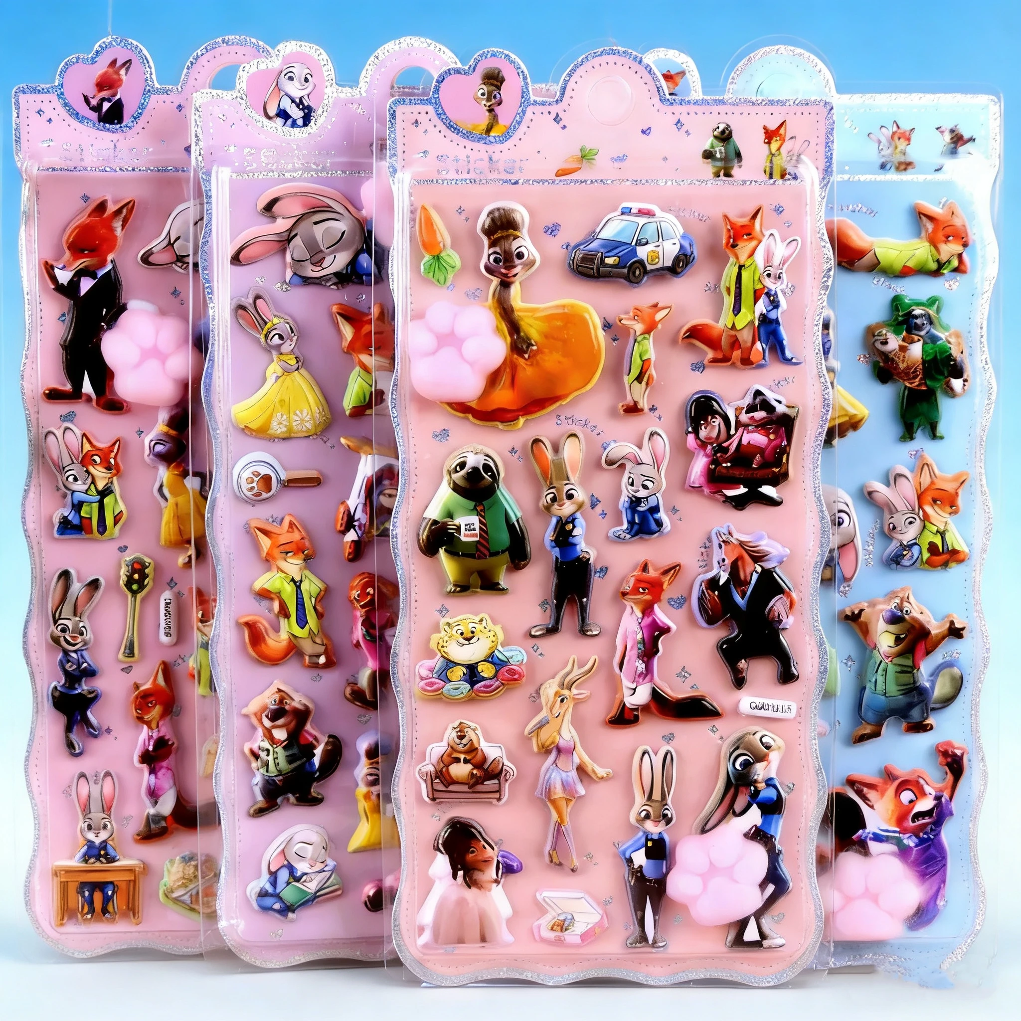 Новые 4 шт. 3D-наклейки «Зоотопия 2» с мультяшными персонажами, мягкие объемные 3D-стикеры для декомпрессии, милые, для чехлов телефонов, ноутбуков, декоративные, для DIY-коллажей
Новые 4 шт. 3D-наклейки «Зоотопия 2» с мультяшными персонажами, мягкие объемные 3D-стикеры для декомпрессии, милые, для чехлов телефонов, ноутбуков, декоративные, для DIY-коллажей