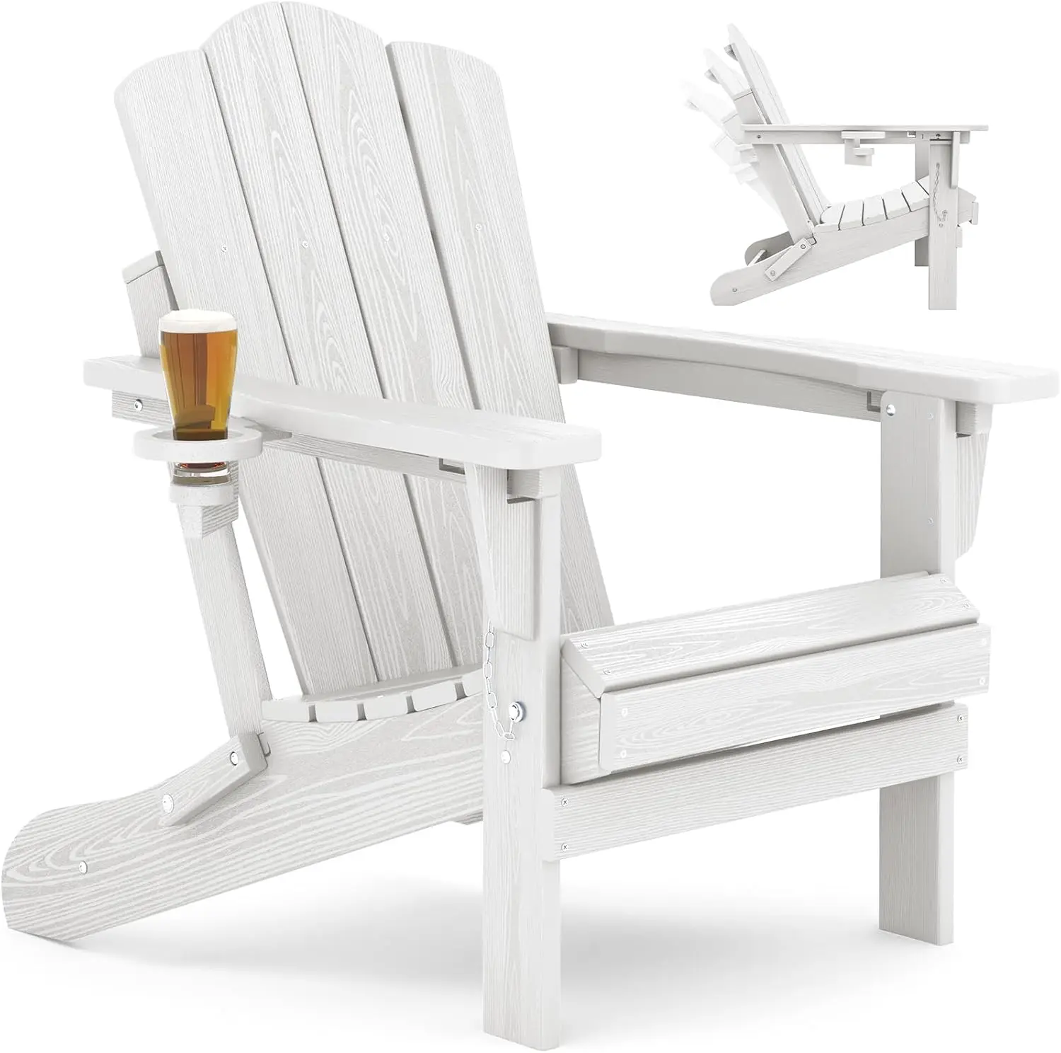 Складное регулируемое кресло Адирондак, всепогодное раскладное кресло Адирондак с подстаканником, складное из HDPE
Складное регулируемое кресло Адирондак, всепогодное раскладное кресло Адирондак с подстаканником, складное из HDPE