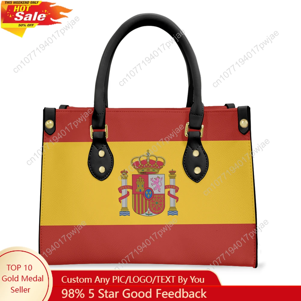 Spanish National Emblem Vox Tote Bag Purse Womens Mens Personalized Text Image PU Leather Handbag Business Shopping Gift Bags
Spanish National Emblem Vox Tote Bag Purse Womens Mens Personalized Text Image PU Leather Handbag Business Shopping Gift Bags