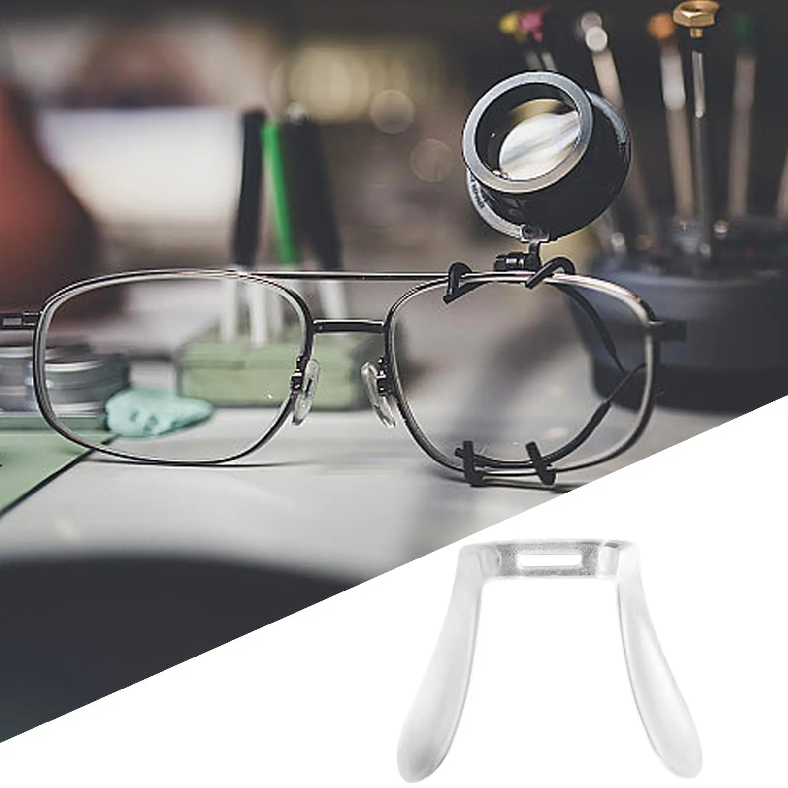 Eyeglass Saddle Bridge Eyeglass Accessory Portable Eyeglass Nose Support for Sunglasses DIY Glasses Loupes Glass Reading Glasses
Eyeglass Saddle Bridge Eyeglass Accessory Portable Eyeglass Nose Support for Sunglasses DIY Glasses Loupes Glass Reading Glasses