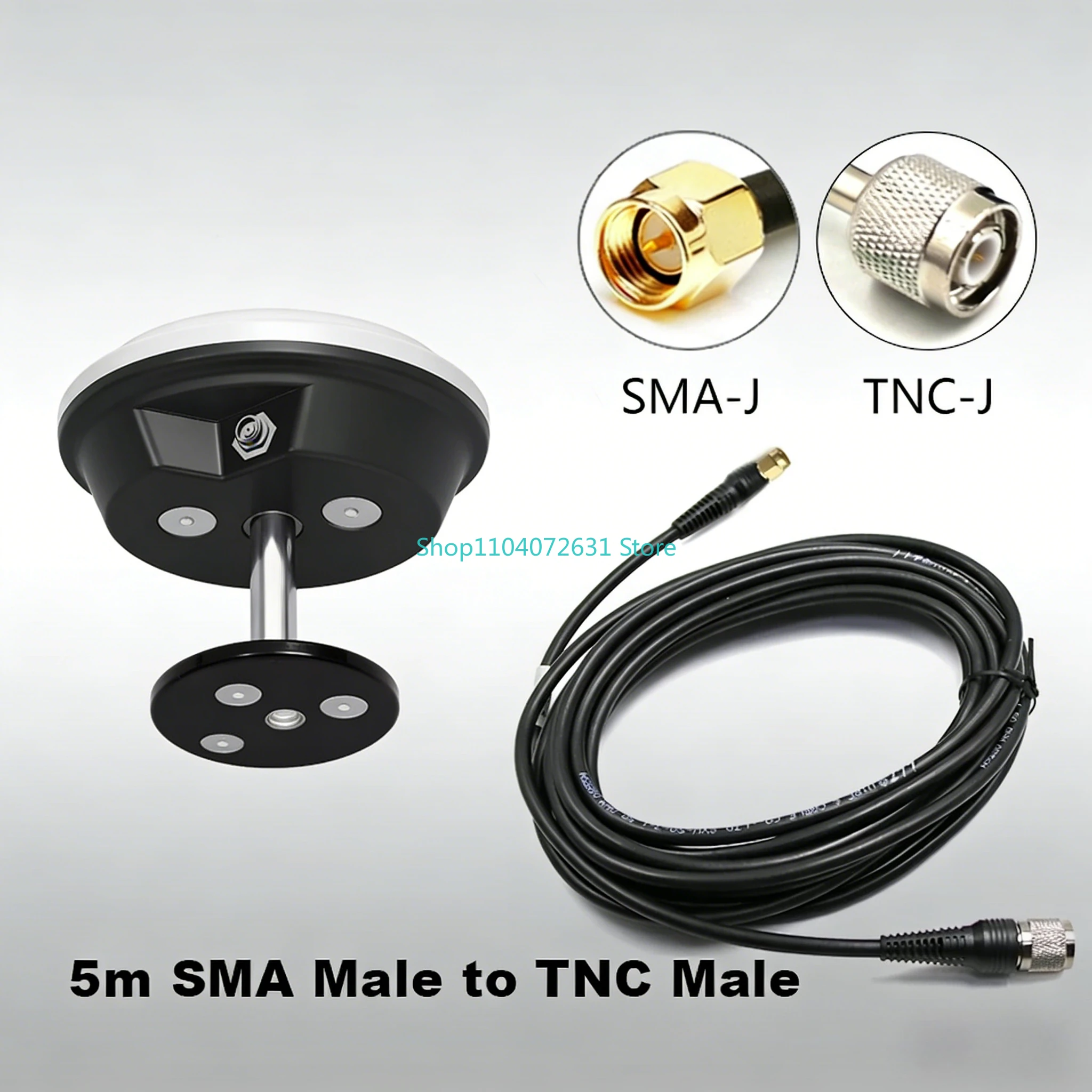 L1 L2 L5 Tri-Band Magnetic RTK GNSS Antenna for Car Roof Agricultural Mapping Galileo Glonass BDs AG35 Replace Trimble AG25
L1 L2 L5 Tri-Band Magnetic RTK GNSS Antenna for Car Roof Agricultural Mapping Galileo Glonass BDs AG35 Replace Trimble AG25
