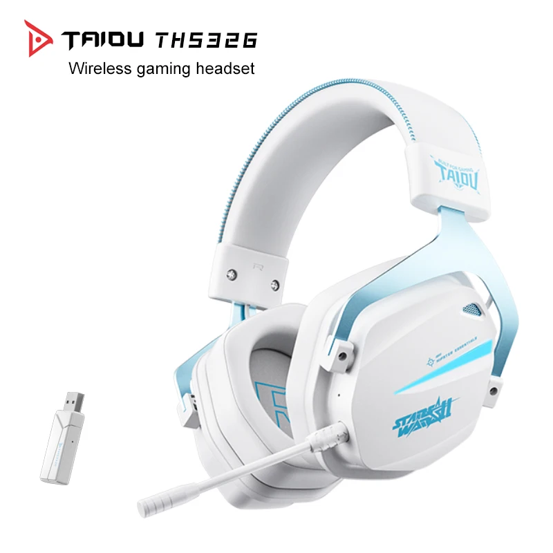 Беспроводная игровая гарнитура THS326, 4 режима, 2.4G, BT5.4, проводная, 7.1 Surround, 50-мм динамик, микрофон ENC, RGB-подсветка, для ПК и ноутбуков
Беспроводная игровая гарнитура THS326, 4 режима, 2.4G, BT5.4, проводная, 7.1 Surround, 50-мм динамик, микрофон ENC, RGB-подсветка, для ПК и ноутбуков