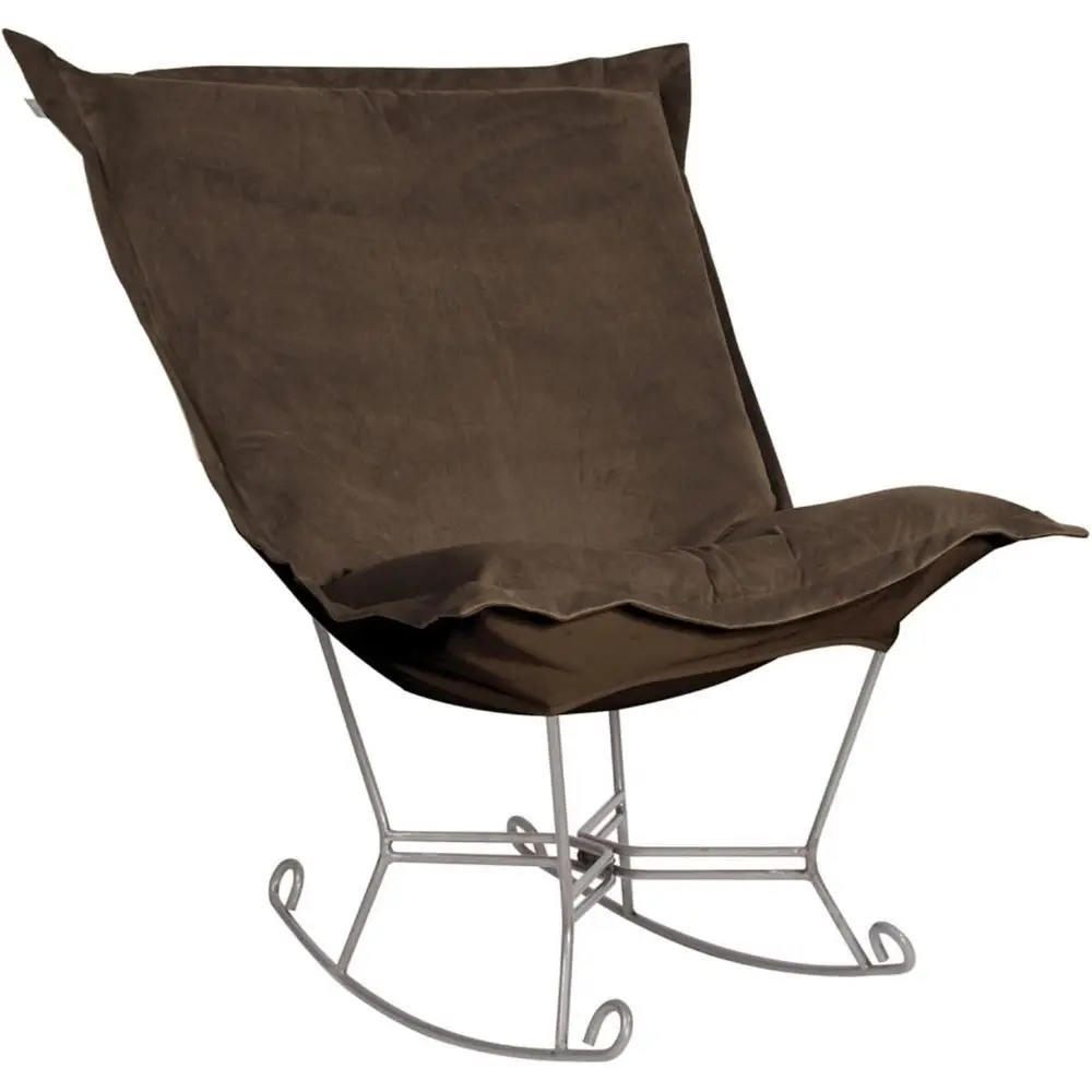 Scroll Pattern Rocker Seating Chair with Cover, Versatile Multi-Position Chair in Titanium, Suitable for Patio, Camping, Home, I
Scroll Pattern Rocker Seating Chair with Cover, Versatile Multi-Position Chair in Titanium, Suitable for Patio, Camping, Home, I