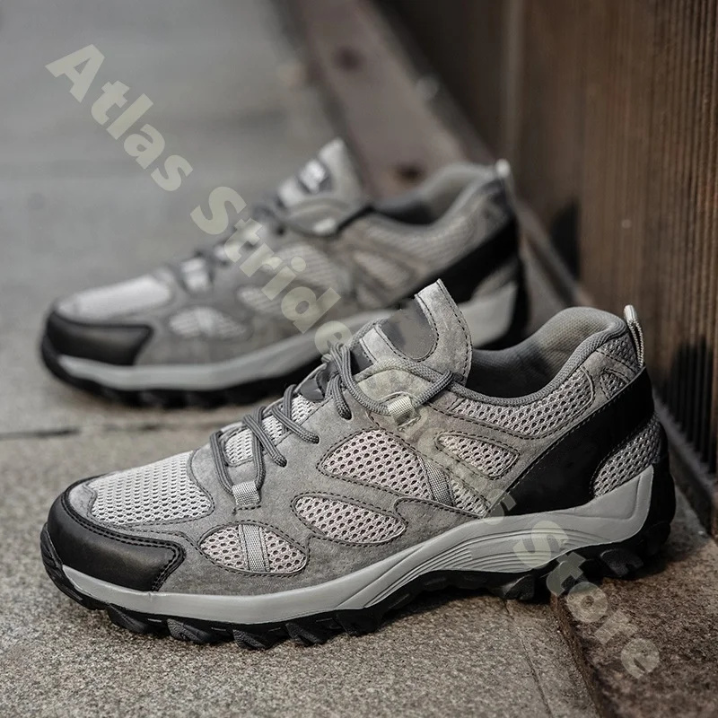 Men's Mesh Outdoor Sneakers Lace-Up Suede Panel Non-Slip Lug Sole Breathable Lightweight Casual Walking Fashion Footwear
Men's Mesh Outdoor Sneakers Lace-Up Suede Panel Non-Slip Lug Sole Breathable Lightweight Casual Walking Fashion Footwear