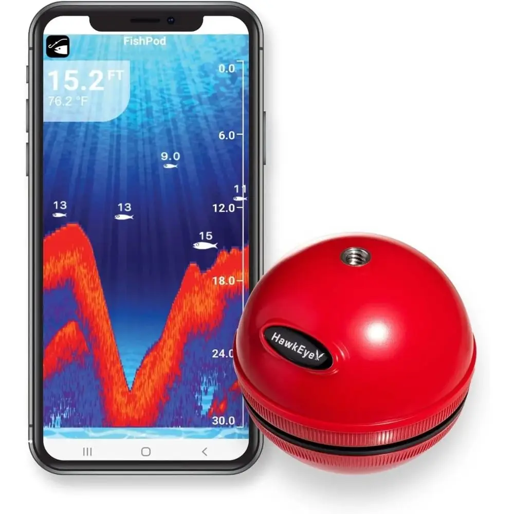 FishPod 5X Bluetooth Fish Finder
FishPod 5X Bluetooth Fish Finder