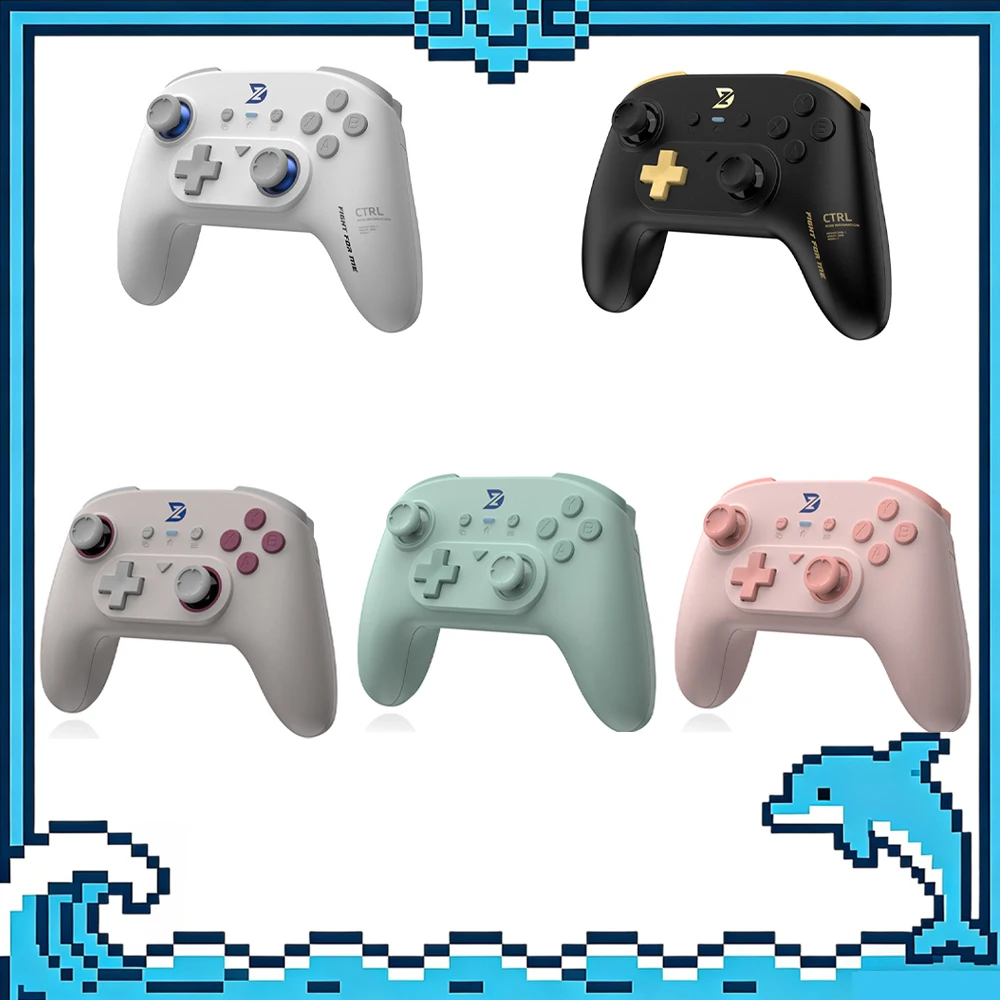 ZD Shadow Wings Pro Gamepads Three Mode Wireless Hall Trigger Hall Joystick Modularized Game Pad For Phone/PC/NS
ZD Shadow Wings Pro Gamepads Three Mode Wireless Hall Trigger Hall Joystick Modularized Game Pad For Phone/PC/NS