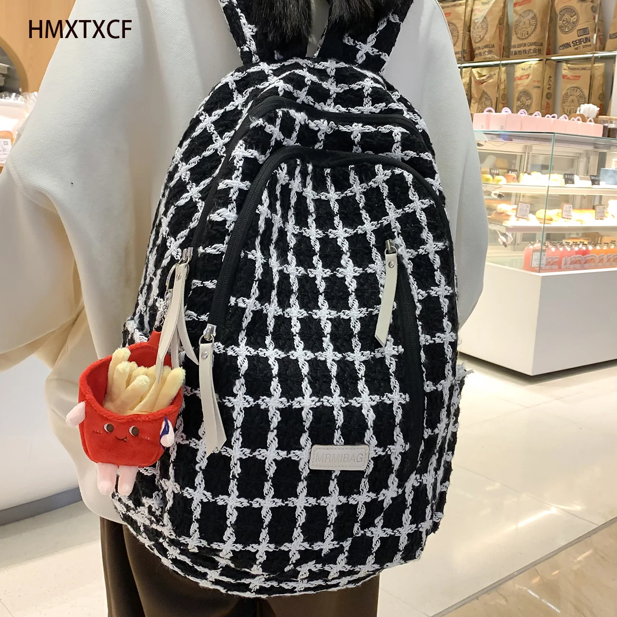 Fashion Girls Plaid Backpack Leisure Shoulders Bag Women Laptop Bookbag Travel Rucksack for Female
Fashion Girls Plaid Backpack Leisure Shoulders Bag Women Laptop Bookbag Travel Rucksack for Female
