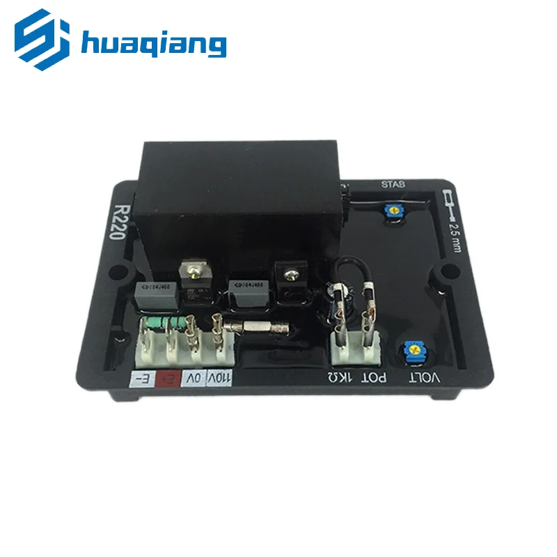 R220 AVR Alternator Spare Parts Leroy Somer Diesel Generator Automatic Voltage Regulator
R220 AVR Alternator Spare Parts Leroy Somer Diesel Generator Automatic Voltage Regulator
