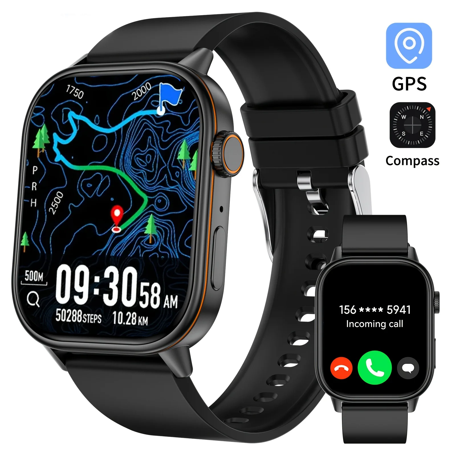 2025 GPS Positioning Smart Watch Lightweight Fashionable Sports Compass Outdoor Adults Men Women's SmartWatch Health SOS Elderly
2025 GPS Positioning Smart Watch Lightweight Fashionable Sports Compass Outdoor Adults Men Women's SmartWatch Health SOS Elderly