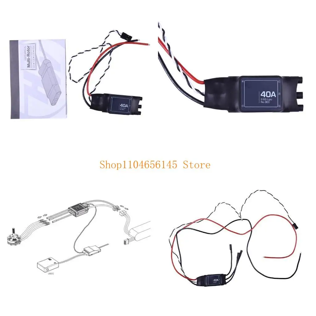 5asd XRotor 2-6S 40A Brushless ESC Highly Refreshing Rate Speed Controllers DIY
5asd XRotor 2-6S 40A Brushless ESC Highly Refreshing Rate Speed Controllers DIY