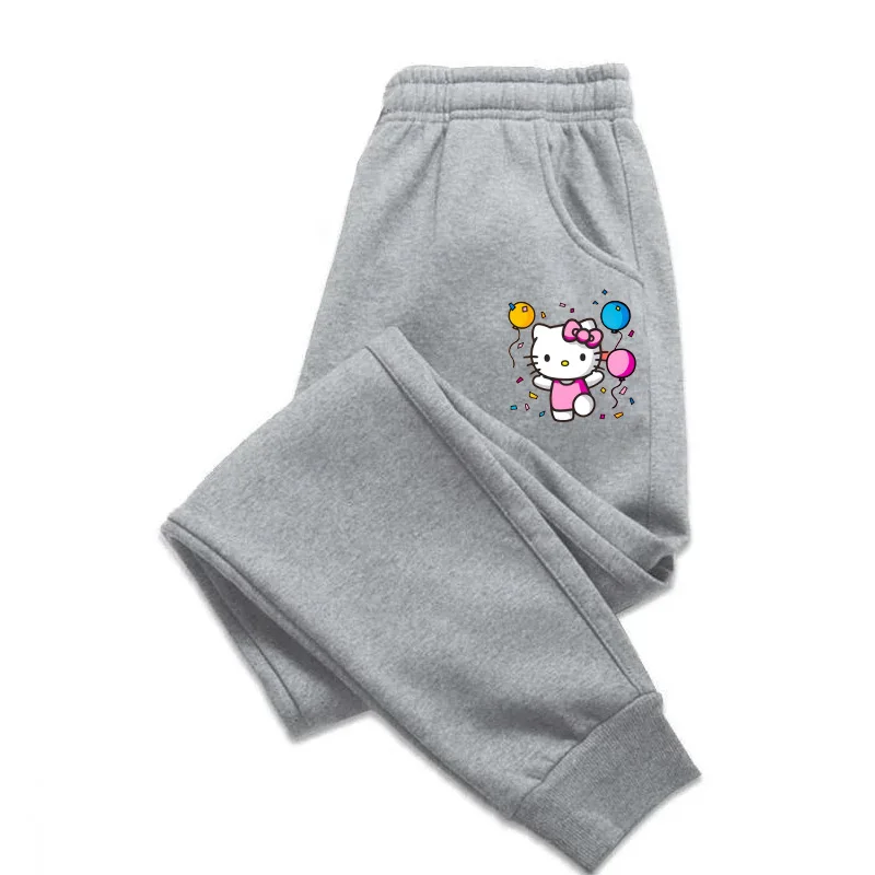 Sweet and Cute Hello Kitty Children's Clothing Casual Daily Simple Girls' Pants Black and Light Grey Trousers Hot Selling
Sweet and Cute Hello Kitty Children's Clothing Casual Daily Simple Girls' Pants Black and Light Grey Trousers Hot Selling