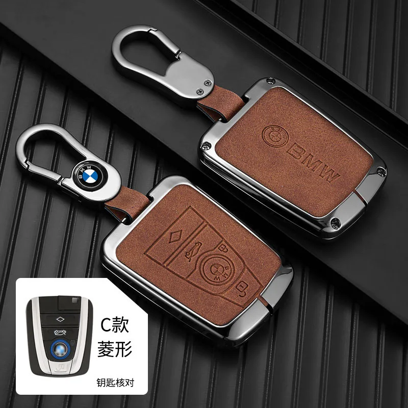 Zinc Alloy +Leather Car Smart Renmote Key Case Cover For BMW I3 I8 Series Protection Holder Shell Keychain Interior Accessories
Zinc Alloy +Leather Car Smart Renmote Key Case Cover For BMW I3 I8 Series Protection Holder Shell Keychain Interior Accessories