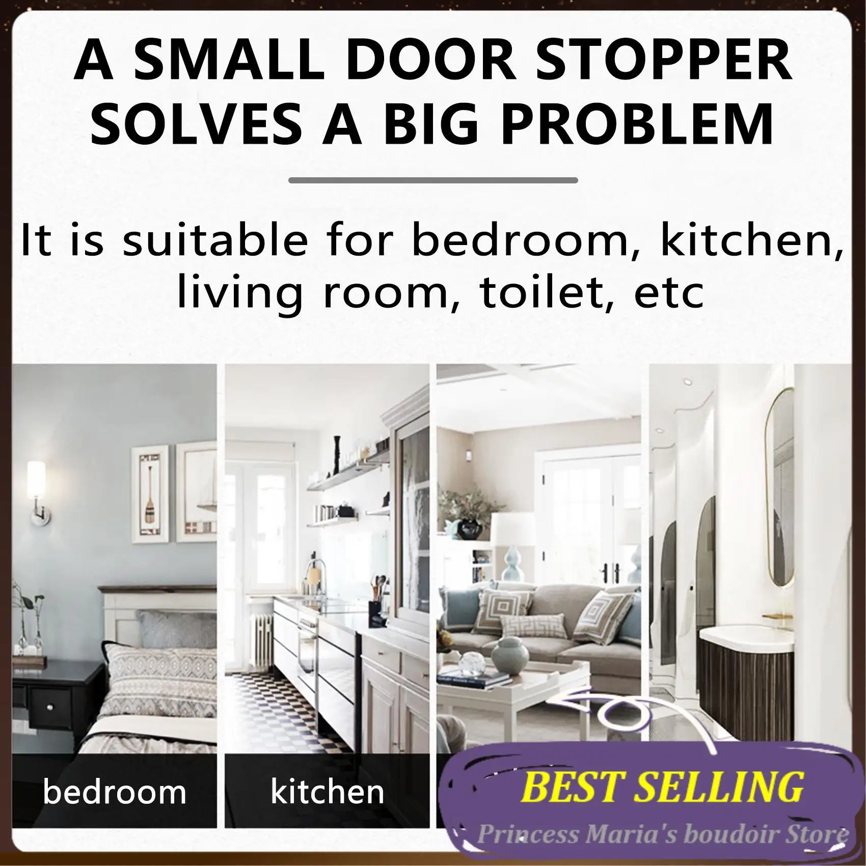 AB30-6 PCS Door Wedge Rubber, Door Stopper, Heavy Duty Slip-Resistant And Stackable Door Holders, Adjustable Height And Strong G
AB30-6 PCS Door Wedge Rubber, Door Stopper, Heavy Duty Slip-Resistant And Stackable Door Holders, Adjustable Height And Strong G