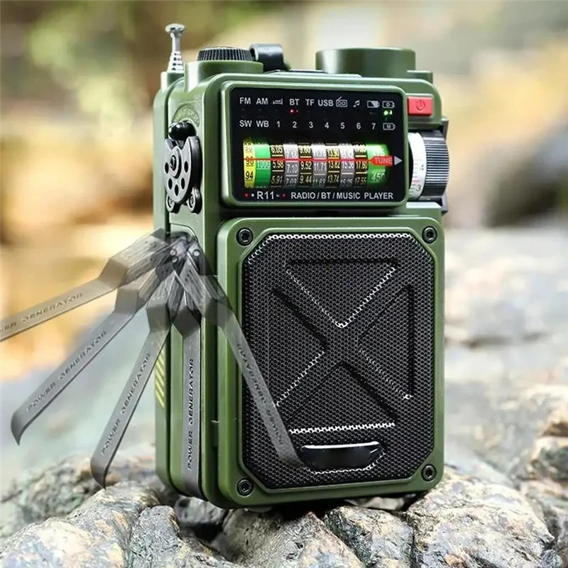 -A25M Hand-Operated Emergency Solar Radio Solar Bluetooth Outdoor Camping Alarm Radio Bluetooth Outdoor Camping Alarm Radio
-A25M Hand-Operated Emergency Solar Radio Solar Bluetooth Outdoor Camping Alarm Radio Bluetooth Outdoor Camping Alarm Radio