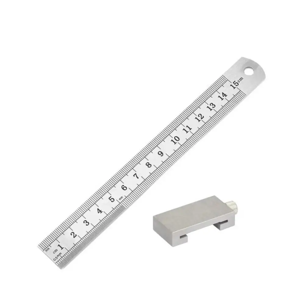 Adjustable Steel Ruler Positioning Block Square Convenient Brass Angle Scriber Line Durable Marking Gauge Fixed Position
Adjustable Steel Ruler Positioning Block Square Convenient Brass Angle Scriber Line Durable Marking Gauge Fixed Position