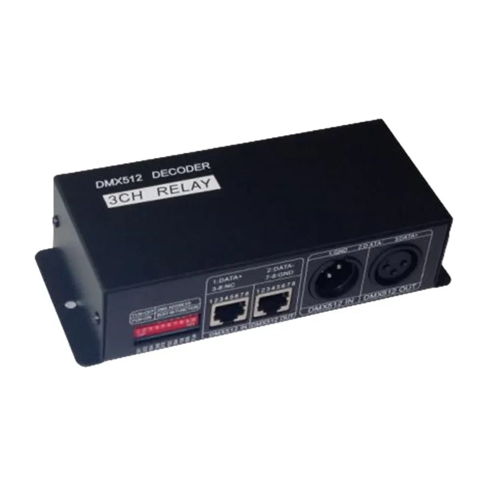1pcs relay*3CH DMX-RELAY-3 channel relays 5A*3CH input AC110V-220V use for led lamp led strip WS-DMX-RELAY-3CH-KA
1pcs relay*3CH DMX-RELAY-3 channel relays 5A*3CH input AC110V-220V use for led lamp led strip WS-DMX-RELAY-3CH-KA