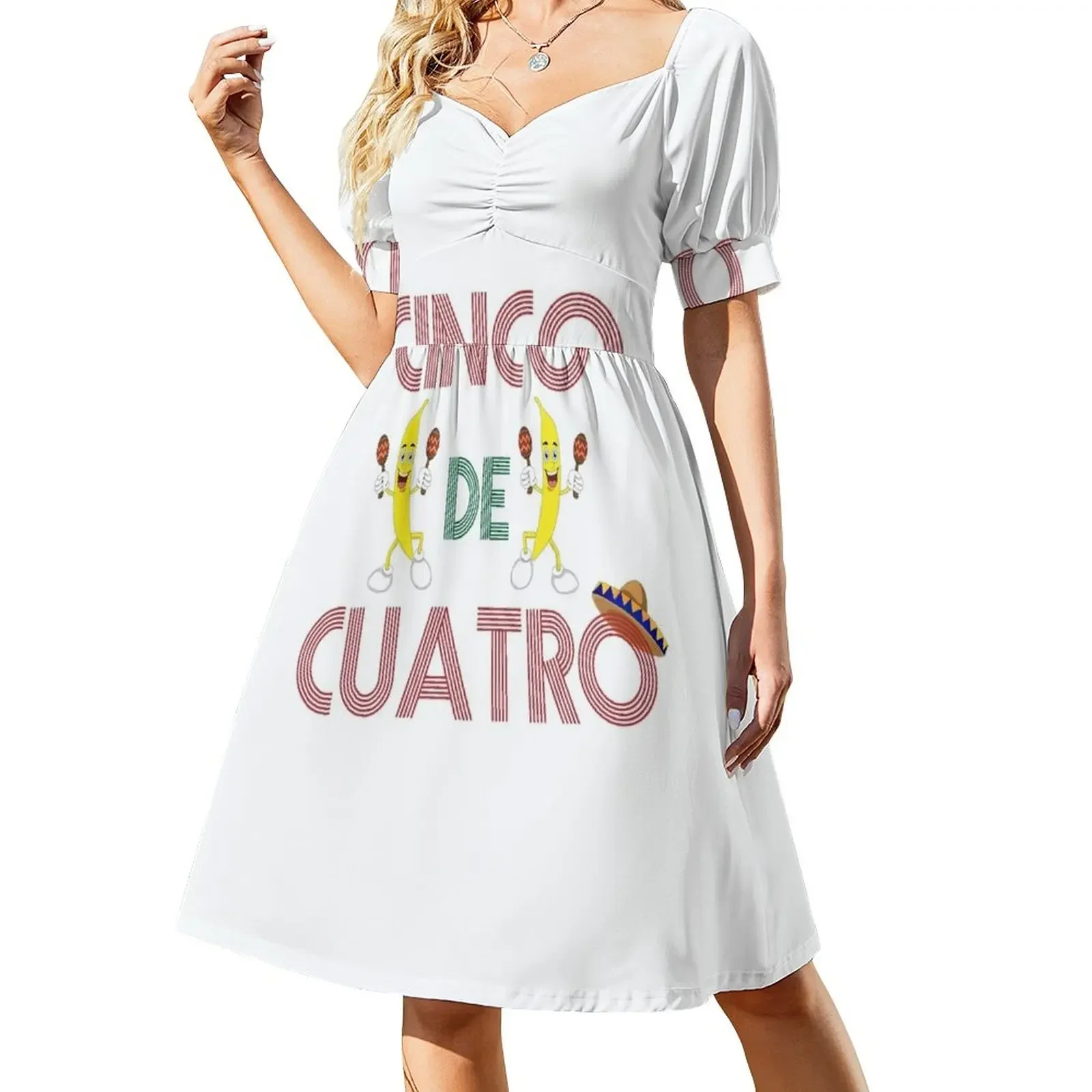 Cinco De Cuatro Short-Sleeved Dress ladies dresses for special occasion summer dresses
Cinco De Cuatro Short-Sleeved Dress ladies dresses for special occasion summer dresses