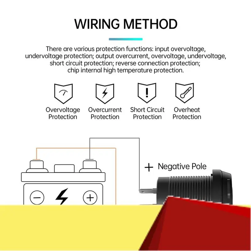 Водонепроницаемая морская розетка QC3.0 USB-розетка для морской пехоты, лодки, мотоцикла, грузовика, гольф-каров-M53K
Водонепроницаемая морская розетка QC3.0 USB-розетка для морской пехоты, лодки, мотоцикла, грузовика, гольф-каров-M53K