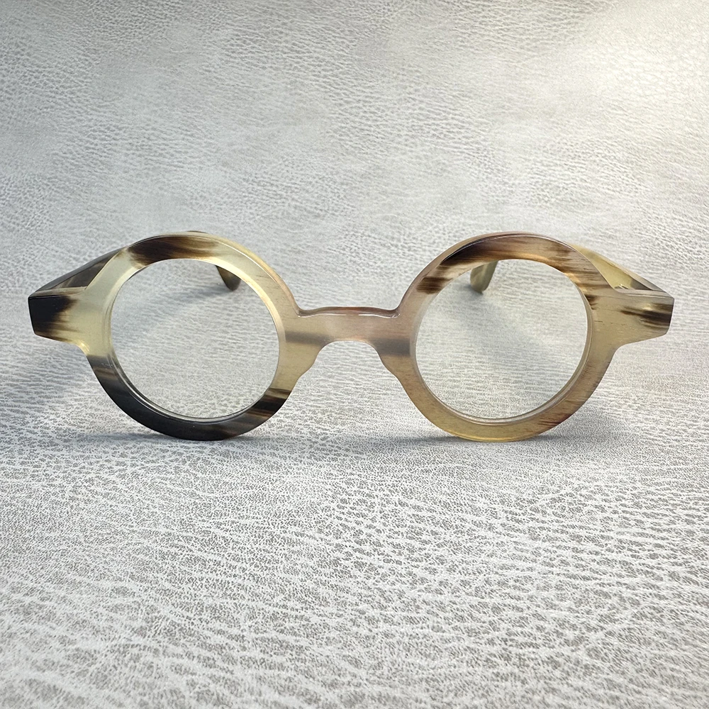 Eyeglass Frames Handmade Honey Black Horn Unique Vintage Round Optical Lenses Eyeglasses Prescription Reading Man Glasses Frames
Eyeglass Frames Handmade Honey Black Horn Unique Vintage Round Optical Lenses Eyeglasses Prescription Reading Man Glasses Frames