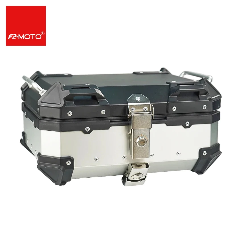 Modification 22L Black+Silver F2-MOTO Alu Motorbike Tail Box Motorcycles Top Boxes Moto Top Case
Modification 22L Black+Silver F2-MOTO Alu Motorbike Tail Box Motorcycles Top Boxes Moto Top Case