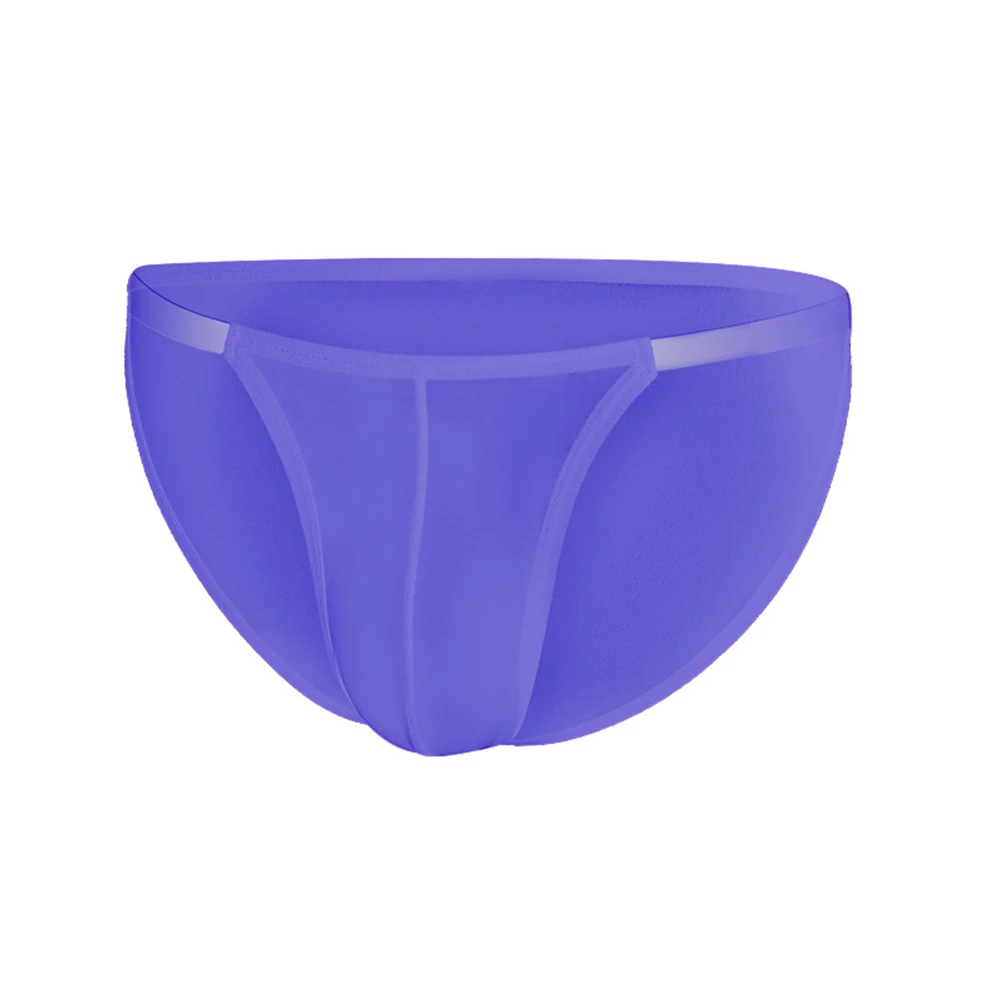 Ultra-thin Comfortable Men's Underwear Transparent Pouch Briefs Summer Seamless Low Waist Ice Silk Underpants
Ultra-thin Comfortable Men's Underwear Transparent Pouch Briefs Summer Seamless Low Waist Ice Silk Underpants