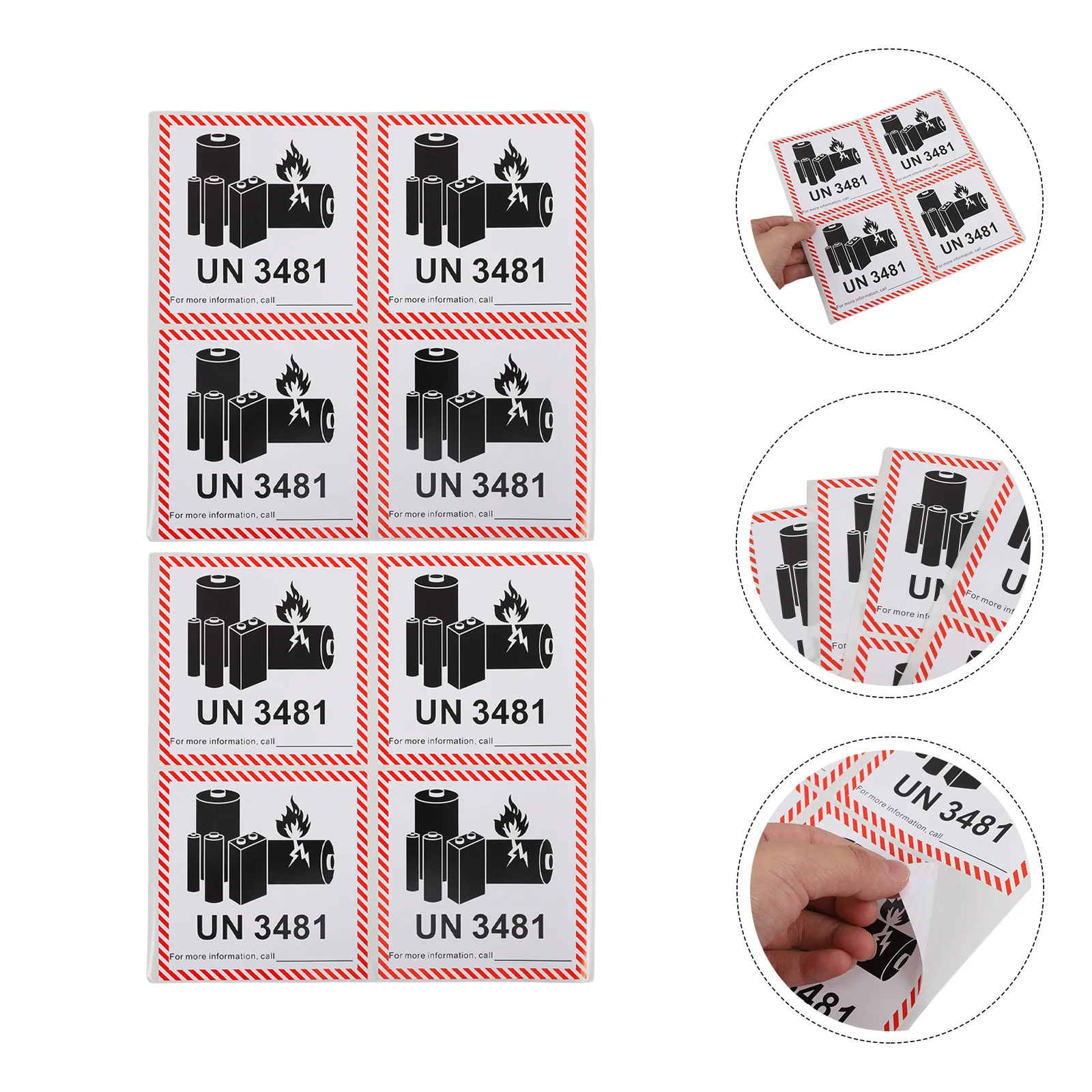 100pcs Labels Safety Packaging Waterproof Transport Stickers Copper Plate Strong Adhesion for Shipping
100pcs Labels Safety Packaging Waterproof Transport Stickers Copper Plate Strong Adhesion for Shipping