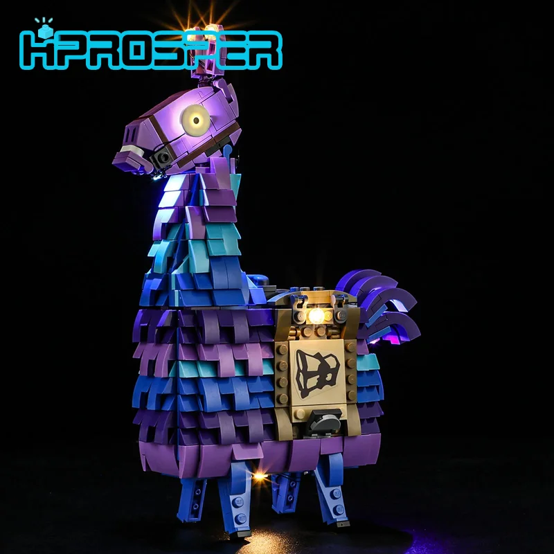 Светодиодный светильник HPROSPER 5 В для Lego Fortnite Supply Llama 77071, декоративная лампа «сделай сам» с батарейным блоком (без модели)
Светодиодный светильник HPROSPER 5 В для Lego Fortnite Supply Llama 77071, декоративная лампа «сделай сам» с батарейным блоком (без модели)