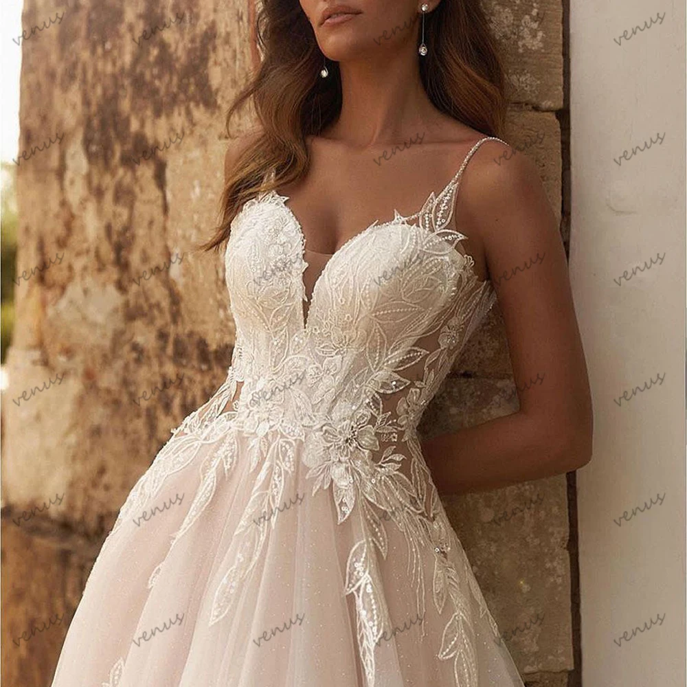 Vintage Wedding Dresses Gorgeous Bridal Gowns Lace Appliques Sleeveless Backless Robes Charming Vestidos De Novia Customized
Vintage Wedding Dresses Gorgeous Bridal Gowns Lace Appliques Sleeveless Backless Robes Charming Vestidos De Novia Customized