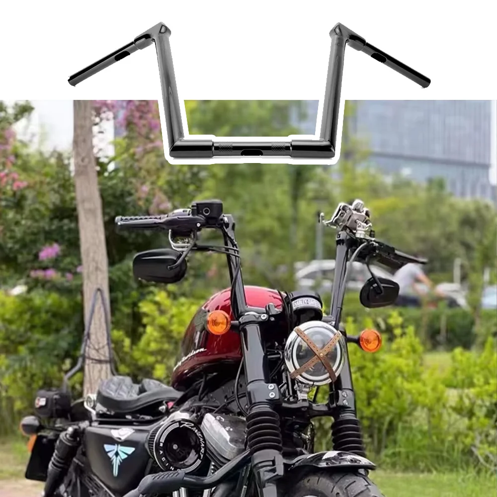 Motorcycle Black 14‘’ Ape Hanger Bar Handlebar Handle Control Monkey Bar for Harley Dyna Softail FLST FXST Sportster XL 883 1200
Motorcycle Black 14‘’ Ape Hanger Bar Handlebar Handle Control Monkey Bar for Harley Dyna Softail FLST FXST Sportster XL 883 1200