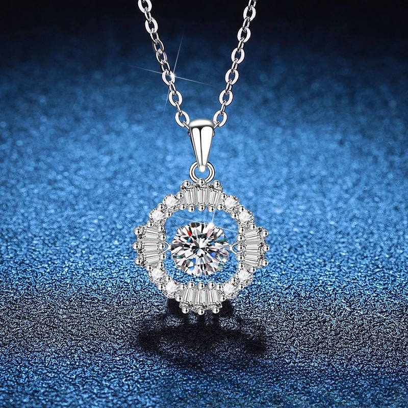 New S925 silver pendant ladder square full diamond luxury collarbone chain women's moissanite necklace wedding jewelry
New S925 silver pendant ladder square full diamond luxury collarbone chain women's moissanite necklace wedding jewelry