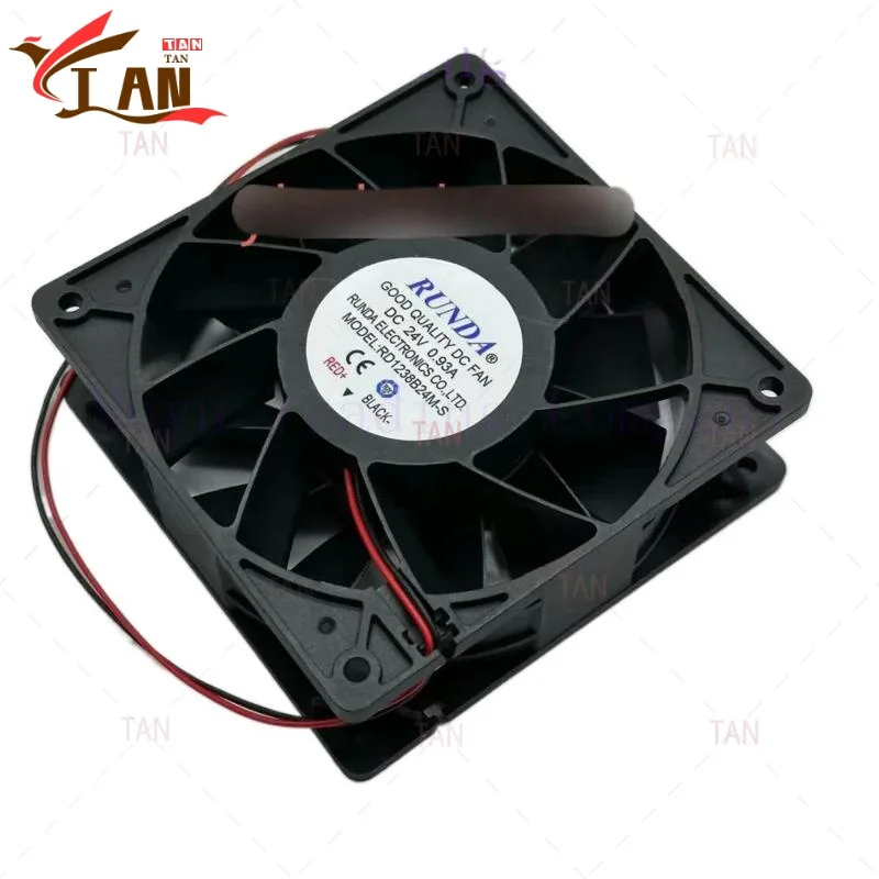 FOR RUNDA RD1238B24M-S DC 24V 0.93A 120x120x38mm 2-Wire Server Cooling Fan TAN
FOR RUNDA RD1238B24M-S DC 24V 0.93A 120x120x38mm 2-Wire Server Cooling Fan TAN