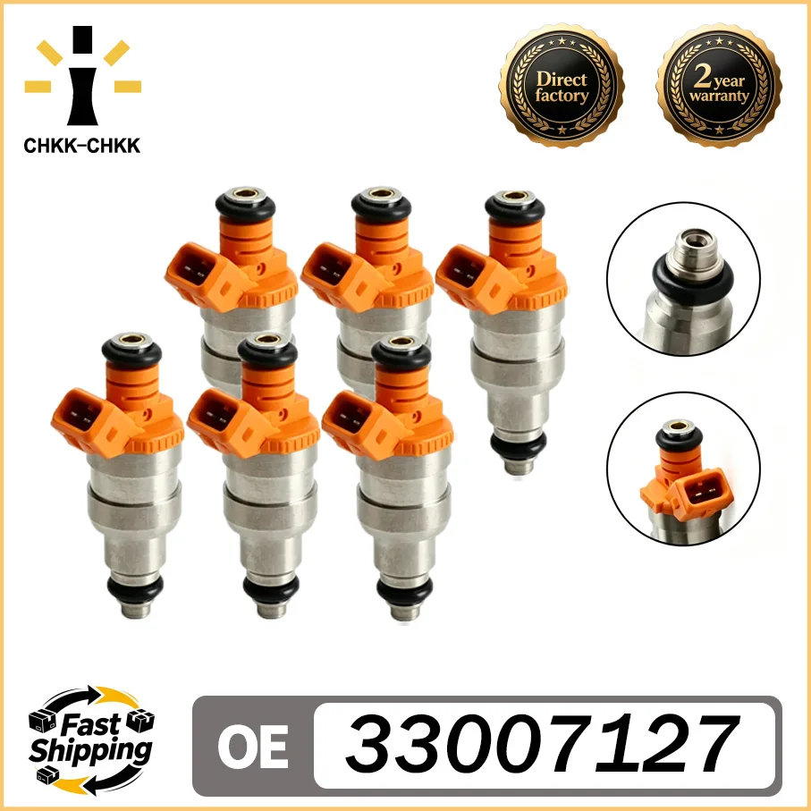 CHKK-CHKK 6PCS Fuel InjectorsNozzles For Wrangler Cherokee YJ 1987-1998 I6 4.0L 33007127 53003956 FJ26 FJ124
CHKK-CHKK 6PCS Fuel InjectorsNozzles For Wrangler Cherokee YJ 1987-1998 I6 4.0L 33007127 53003956 FJ26 FJ124